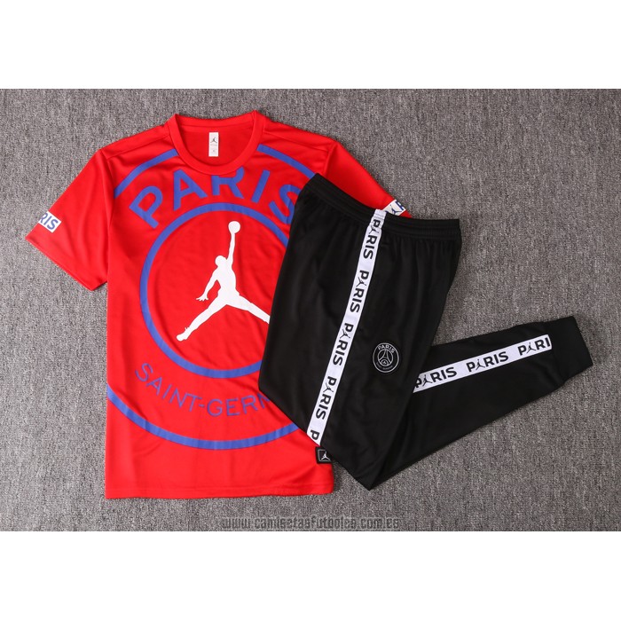 Chandal del Paris Saint-Germain Jordan Manga Corta 2020-2021 Rojo